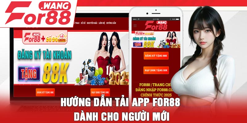 Hướng dẫn tải app For88 dành cho người mới
